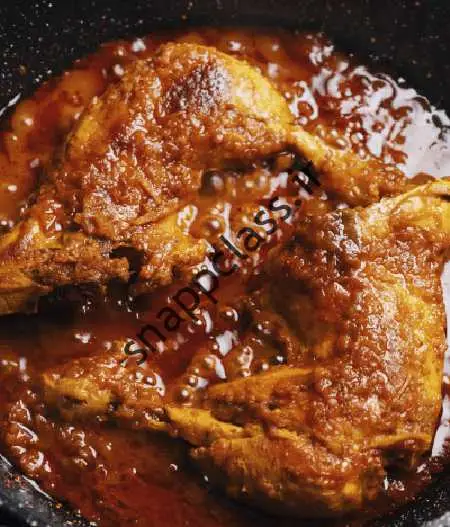 طرز تهیه زرشک پلو با مرغ با سس پرتقال